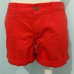 Banana Republic Red Women's Bermudas